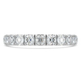 Full Eternity Round Diamond Anniversary Wedding Band Ring in White Gold (MVSAR1039-W)