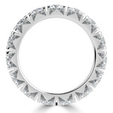 Full Eternity Round Diamond Anniversary Wedding Band Ring in White Gold (MVSAR1042-W)