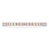 Full Eternity Round Diamond Anniversary Wedding Band Ring in Rose Gold (MVSAR1043-R)