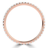Full Eternity Round Diamond Anniversary Wedding Band Ring in Rose Gold (MVSAR1044-R)