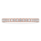 Full Eternity Round Diamond Anniversary Wedding Band Ring in Rose Gold (MVSAR1045-R)