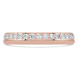 Full Eternity Round Diamond Anniversary Wedding Band Ring in Rose Gold (MVSAR1047-R)