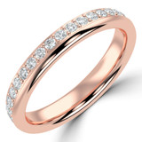 Full Eternity Round Diamond Anniversary Wedding Band Ring in Rose Gold (MVSAR1047-R)