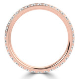 Full Eternity Round Diamond Anniversary Wedding Band Ring in Rose Gold (MVSAR1047-R)