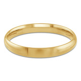 3 MM Comfort Fit Classic Mens Wedding Band in Yellow Gold (MDVBC0002-3MM-Y)