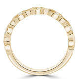 Round Diamond Vintage Semi-Eternity Wedding Band Ring in Yellow Gold (MDR210150) Round Diamond Vintage Semi-Eternity Wedding Band Ring in Yellow Gold (MDR210150)