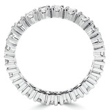 Full Eternity Round Diamond Anniversary Wedding Band Ring in White Gold (MVSAR1004-W)