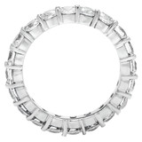 Full Eternity Round Diamond Anniversary Wedding Band Ring in White Gold (MVSAR0010-W)