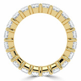 Full Eternity Princess Diamond Anniversary Wedding Band Ring in Yellow Gold (MVSAR1013-Y)