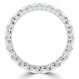 Full Eternity Oval Diamond Anniversary Wedding Band Ring in White Gold (MVSAR1016-W)
