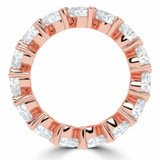 Full Eternity Heart Diamond Anniversary Wedding Band Ring in Rose Gold (MVSAR1019-R)