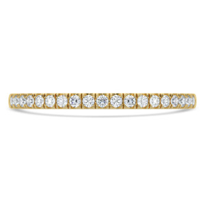 Round Diamond Semi-Eternity Wedding Band Ring in Yellow Gold (MVSXB1129-Y)