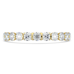 Full Eternity Round Diamond Anniversary Wedding Band Ring in Yellow Gold (MVSAR1048-Y)