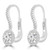 Round Diamond Halo Drop/Dangle Earrings in White Gold (MD220351) Round Diamond Halo Drop/Dangle Earrings in White Gold (MD220351)