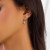 Round Diamond Halo Drop/Dangle Earrings in White Gold (MD250358) Round Diamond Halo Drop/Dangle Earrings in White Gold (MD250358)