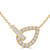Round Diamond Teardrop & Oval Link Necklace in Yellow Gold (MD250347) Round Diamond Teardrop & Oval Link Necklace in Yellow Gold (MD250347)