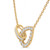 Round Diamond Teardrop & Oval Link Necklace in Yellow Gold (MD250347) Round Diamond Teardrop & Oval Link Necklace in Yellow Gold (MD250347)