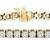 Round Lab Created Diamond  Tennis Bracelet in Yellow Gold (MD240282)