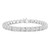 Round Diamond Tennis Bracelet in White Gold (MD230236)