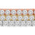 Round Lab Created Diamond  Three-row Tennis Bracelet in Three-Tone Gold (MD250324)