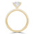 Cushion Diamond Solitaire with Accents Engagement Ring in Yellow Gold (MD240126) Cushion Diamond Solitaire with Accents Engagement Ring in Yellow Gold (MD240126)