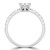 Marquise Diamond Tiara Solitaire with Accents Engagement Ring in White Gold (MD240155) Marquise Diamond Tiara Solitaire with Accents Engagement Ring in White Gold (MD240155)