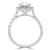 Oval Diamond Oval Halo Engagement Ring in White Gold with Accents (MD210092) Oval Diamond Oval Halo Engagement Ring in White Gold with Accents (MD210092)