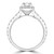Oval Diamond Oval Halo Engagement Ring in White Gold with Accents (MD200061) Oval Diamond Oval Halo Engagement Ring in White Gold with Accents (MD200061)