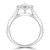 Marquise Diamond Marquise Halo Engagement Ring in White Gold (MD240203) Marquise Diamond Marquise Halo Engagement Ring in White Gold (MD240203)