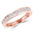 Round Diamond 3/4 Way Channel Set Semi-Eternity Anniversary Wedding Band Ring in Rose Gold (MD230302) Round Diamond 3/4 Way Channel Set Semi-Eternity Anniversary Wedding Band Ring in Rose Gold (MD230302)