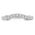 Round Diamond Semi-Eternity Wedding Band Ring in White Gold (MD190242) Round Diamond Semi-Eternity Wedding Band Ring in White Gold (MD190242)