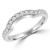 Round Diamond Semi-Eternity Wedding Band Ring in White Gold (MD190242) Round Diamond Semi-Eternity Wedding Band Ring in White Gold (MD190242)