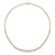 Round Diamond Graduated Tennis Necklace in Yellow Gold (MD230222)