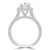Oval Diamond Vintage Cathedral Oval Halo Engagement Ring in White Gold (MD220288) Oval Diamond Vintage Cathedral Oval Halo Engagement Ring in White Gold (MD220288)