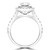 Oval Diamond Cathedral Double Oval Halo Engagement Ring in White Gold (MD240214) Oval Diamond Cathedral Double Oval Halo Engagement Ring in White Gold (MD240214)