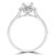 Cushion Diamond Cushion Double Prong Halo Engagement Ring in White Gold with Accents (MD200316) Cushion Diamond Cushion Double Prong Halo Engagement Ring in White Gold with Accents (MD200316)