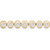 Round Lab Created Diamond  Bezel Set Tennis Bracelet in Yellow Gold (MD240286) Round Lab Created Diamond  Bezel Set Tennis Bracelet in Yellow Gold (MD240286)
