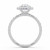 Cushion Diamond Rollover Halo Engagement Ring in White Gold with Hidden Bridge & Basket Accents (MVSLG1611-W) Cushion Diamond Rollover Halo Engagement Ring in White Gold with Hidden Bridge & Basket Accents (MVSLG1611-W)