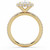 Oval Diamond Engagement Ring in Yellow Gold (MVSLG1597-Y) Oval Diamond Engagement Ring in Yellow Gold (MVSLG1597-Y)