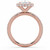 Oval Diamond Engagement Ring in Rose Gold (MVSLG1597-R) Oval Diamond Engagement Ring in Rose Gold (MVSLG1597-R)