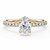 Oval Diamond 4-Prong Solitaire with Accents Engagement Ring in Yellow Gold (MVSLG1596-Y) Oval Diamond 4-Prong Solitaire with Accents Engagement Ring in Yellow Gold (MVSLG1596-Y)
