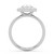 Oval Diamond 4-Prong Open Bridge Halo Engagement Ring in White Gold (MVSLG1593-W) Oval Diamond 4-Prong Open Bridge Halo Engagement Ring in White Gold (MVSLG1593-W)