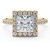 Princess Diamond 4 V-Prong Cathedral Halo Engagement Ring in Yellow Gold (MVSLG1583-Y) Princess Diamond 4 V-Prong Cathedral Halo Engagement Ring in Yellow Gold (MVSLG1583-Y)