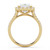Princess Diamond 4 V-Prong Cathedral Halo Engagement Ring in Yellow Gold (MVSLG1583-Y) Princess Diamond 4 V-Prong Cathedral Halo Engagement Ring in Yellow Gold (MVSLG1583-Y)
