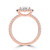 Marquise Diamond 4-Prong Open Bridge Halo Engagement Ring in Rose Gold (MVSLG1574-R) Marquise Diamond 4-Prong Open Bridge Halo Engagement Ring in Rose Gold (MVSLG1574-R)
