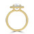 Round Diamond 4-Prong Open Bridge Halo Engagement Ring in Yellow Gold (MVSLG1570-Y)