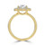 Oval Diamond 4-Prong Open Bridge Halo Engagement Ring in Yellow Gold (MVSLG1568-Y) Oval Diamond 4-Prong Open Bridge Halo Engagement Ring in Yellow Gold (MVSLG1568-Y)