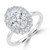 Oval Diamond 4-Prong Open Bridge Halo Engagement Ring in White Gold (MVSLG1568-W) Oval Diamond 4-Prong Open Bridge Halo Engagement Ring in White Gold (MVSLG1568-W)