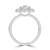 Oval Diamond 4-Prong Open Bridge Halo Engagement Ring in White Gold (MVSLG1568-W) Oval Diamond 4-Prong Open Bridge Halo Engagement Ring in White Gold (MVSLG1568-W)