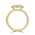 Marquise Diamond 4-Prong Open Bridge Halo Engagement Ring in Yellow Gold (MVSLG1554-Y) Marquise Diamond 4-Prong Open Bridge Halo Engagement Ring in Yellow Gold (MVSLG1554-Y)